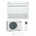 Mitsubishi Electric RapidHeat KW25 Floor Console Heat Pump